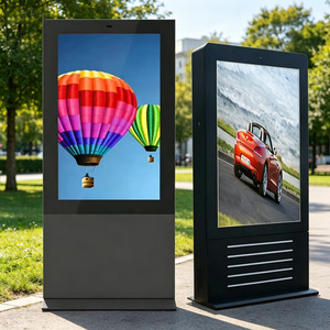 Pantalla de Señalización Digital LCD para Exteriores Basada en Android: Kiosco Publicitario Inteligente para Exteriores con Pantalla Dividida y Función de Subtítulos - Product Image 2