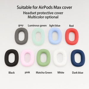 Funda de Silicona para <span class=keywords><strong>Auriculares</strong></span> <span class=keywords><strong>Apple</strong></span> <span class=keywords><strong>Airpods</strong></span> <span class=keywords><strong>Max</strong></span>, Cubierta de Silicona Suave para <span class=keywords><strong>Auriculares</strong></span> <span class=keywords><strong>Apple</strong></span> <span class=keywords><strong>Airpods</strong></span> <span class=keywords><strong>Max</strong></span>, Juego de Tres Piezas - Product Image 6