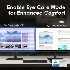 شاشة S27F612EAC من شركة sMarsign 27 بوصة 2K IPS IPS Hz تصميم مكتب العناية بالعين ثلاثية الجوانب رفيعة جدًا شاشة دوارة بارتفاع قابل للتعديل - Product Image 4