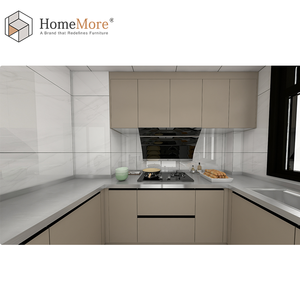 HomeMore Muebles para el Hogar de Acero Inoxidable de Alta Calidad, Materiales Ecológicos, Gabinetes de Cocina Modernos Personalizados - Product Image 3