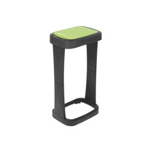 RIVAL Garbage Bag Holder Swing Flap Anthracite Green 73x40x30cm Waste <b>Bin</b> - Product Image 1