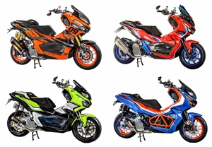Kit Completo de Carenado para Motocicleta Compatible con Adv150 Adv50 2019 2020 2021 2022 19 20 21 22, Juego de Carenados para Carrocería Zxmt Hon-da Adv150 - Product Image 6
