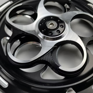 Cubierta de ventilador giratoria CNC para motocicleta WANOU, protector de rueda de ventilación, accesorios para Primavera Sprint LX150 - Product Image 3