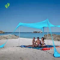 Beach Tent Sun Longsen Hot Sales UV Protection Sunproof Shelter Beach Tent Parasol Sun Shade Sunshade With Sandbag Anchors Poles Beach Shelters