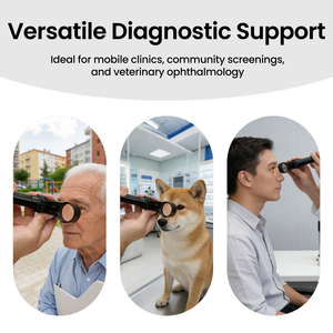 Aist Optics Handheld Slit Lamp <b>Microscope</b> Handheld LED Slit Lamp S-150 Available For Infants/Pets - Product Image 6