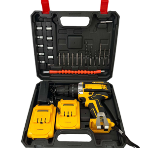 Factory Sell Brushed Electric Drill <b>Tool</b> <b>Sets</b> Electric Screwdriver Kits 3-Function Import Cordless Lithium Power <b>Tool</b> <b>Set</b> - Product Image 1