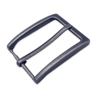 HORSE LOVE Boucle de ceinture en métal réglable de style simple en zinc de 35,5 mm pour accessoires
