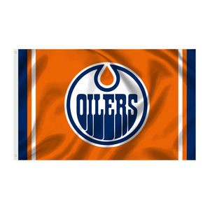 Miễn Phí Thiết Kế Tùy Chỉnh Cờ 3X5 Ngoài Trời 90X150Cm 100% Polyester Khuyến Mãi Nhlteam <span class=keywords><strong>Edmonton</strong></span> Oilerss Cờ Cho Lễ Kỷ Niệm - Product Image 4