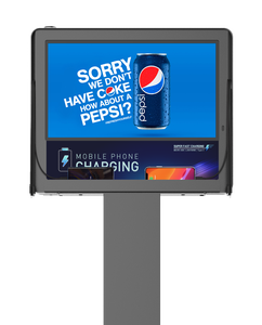 Y2Power IZA 21,5 "Pantalla de carga publicitaria Estación de carga rápida de montaje en pared con soporte de piso opcional para lugares públicos de Centros Comerciales - Product Image 1