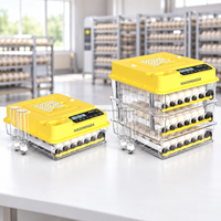 Incubateur d'œufs de volaille industriel entièrement automatique, machine d'éclosion commerciale, équipement d'incubation et d'éclosion d'œufs de poulet