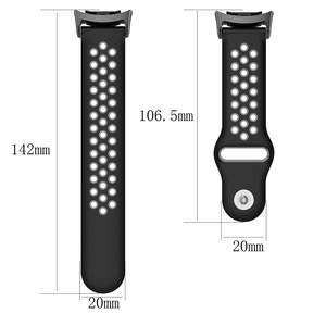 Bracelet en silicone à deux tons Gear <span class=keywords><strong>Fit</strong></span> <span class=keywords><strong>2</strong></span> <span class=keywords><strong>2</strong></span> <span class=keywords><strong>Pro</strong></span> pour <span class=keywords><strong>Samsung</strong></span> - Product Image 3