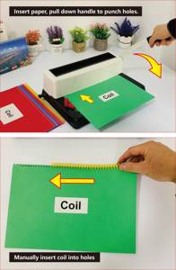 Rilegatrice Manuale CY-C338 per Uso Ufficio, Facile per <span class=keywords><strong>Rilegare</strong></span> <span class=keywords><strong>Libri</strong></span> e Documenti - Product Image 4