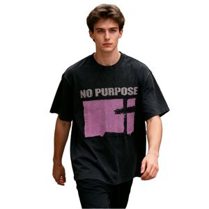 Custom Streetwear Men's Oversized T-Shirt Heavyweight 240 GSM Cotton Graphic Tee Puff Print <b>Box</b> Logo Hip Hop Style - Product Image 1