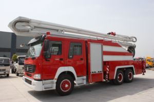 6x4 <span class=keywords><strong>serbatoio</strong></span> di acqua antenna torre di fuoco camion - Product Image 4