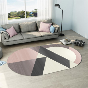 Living Room Round Carpet <strong>3dcarpets</strong> and Rugs Custom Persian Carpet Tapis Priere Tepich Digital Printing with Modern Design of - Product Image 2