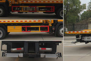 Camión de Remolque Sinotruk Howo de 12 Toneladas: Vehículo de Rescate de Plataforma Plana para 2 Autos con Grúa para Rescate en Carretera - Product Image 4