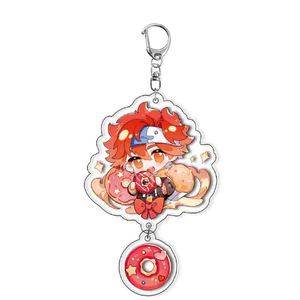 Anime <span class=keywords><strong>Sk8</strong></span> el infinito dibujos animados lindo colgante doble cara acrílico llavero - Product Image 3