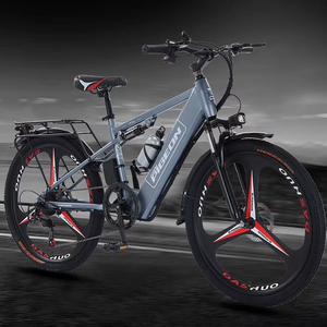 Vélo de montagne électrique 48V avec moteur central sûr et stable, freins à disque doubles, moteur 350W, pneus de 26 pouces pour une utilisation hors route et en ville - Product Image 1