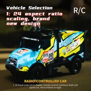 SANJOYO UJ99-ZK01 ZK02 Véhicule de Simulation pour Enfants, Voiture Électrique Télécommandée RC 20m, 10km/h, Véhicule de Transport RC Cool 1/35 avec Éclairage - Product Image 6