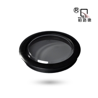 Fenêtre de hublot fixe ronde à double vitrage en acrylique BOLUDE YA-WT-14 pour camping-car et caravane, certifiée E-Mark DOT, OEM ODM