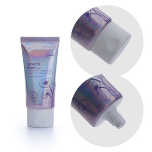 Tube cosmétique ovale de 50 ml en PE/ABL personnalisé avec bouchon à clapet/à vis pour crème solaire, crème BB et gloss à lèvres - Product Image 2