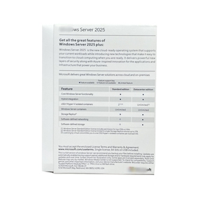 Chính hãng Win svr2025standard USB Hộp vật lý phiên bản 64-bit mới nhất server2025std USB cài đặt bảo hành 6 tháng - Product Image 4