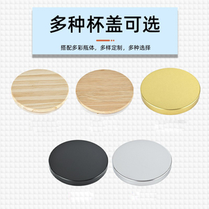 Stoples Lilin Grosir dengan Tutup Logam Hitam, Tutup Logam Kayu Bambu Rose Gold 70mm 86mm 90mm, Tutup & Penutup Botol untuk Lilin - Product Image 6