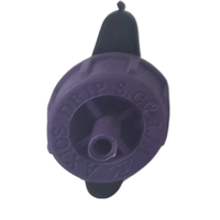 Goutteur en ligne auto-compensant en polypropylène AXIOS 2 L/h pour irrigation goutte à goutte aquaponique et hydroponique, utilisation multi-saison, garantie 5 ans