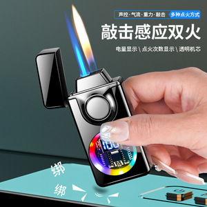 Encendedor de Alta Tecnología Activado por Voz, Recargable, Resistente al Viento, Portátil, con Pantalla Digital, Regalo de Viaje - Product Image 2