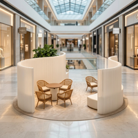 Paravents pliants, séparateurs de pièce de forme libre, cloisons pour boutique, hôtel, salle d'exposition, magasin de vêtements