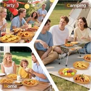 Papel para freír al aire de 8 pulgadas, desechable, antiadherente, papel de <span class=keywords><strong>horno</strong></span> - Product Image 5