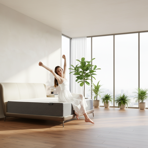 Colchón Moderno Híbrido de Espuma Viscoelástica con Resortes Ensacados, Cómodo, Tamaño Queen/King, Comprimido en Caja, Calidad de Hotel 5 Estrellas - Product Image 3
