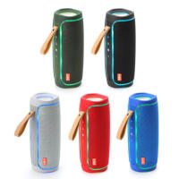 Speaker Nirkabel Portabel TG287 Versi BT 5.3 Suara HiFi Stereo Outdoor USB AUX Baterai Isi Ulang Android IOS Plastik