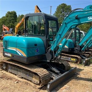 Excelente Precio, Gran Oferta: Excavadora de Orugas Sunward SWE60E de 6 Toneladas, Pequeña Excavadora Hidráulica SWE60 Usada - Product Image 1