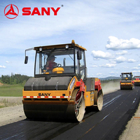 Rouleau compresseur combiné SANY de 2,9 tonnes avec une force centrifuge de 28/46 kN pour le compactage de l'asphalte et des routes