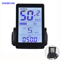 Compteur de vitesse de vélo, design fin et filaire, écran LCD, mode économie de batterie, résistant à la pluie, accessoires de vélo