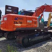 Construction Equipment High Quality Japanese Second-hand Excavator Zx200-3 Sells 20 Tons Of Construction Equipment