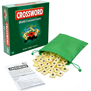 Jeu de société interactif en plastique avec lettres, échecs et cartes, jouets de mahjong, marque ZKJ, fabriqué au Zhejiang - Product Image 1