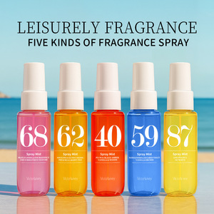Set de 5 Mini Perfumes Corporales en Spray con Aroma Frutal para Mujer, Fragancia Brasileña - Product Image 4