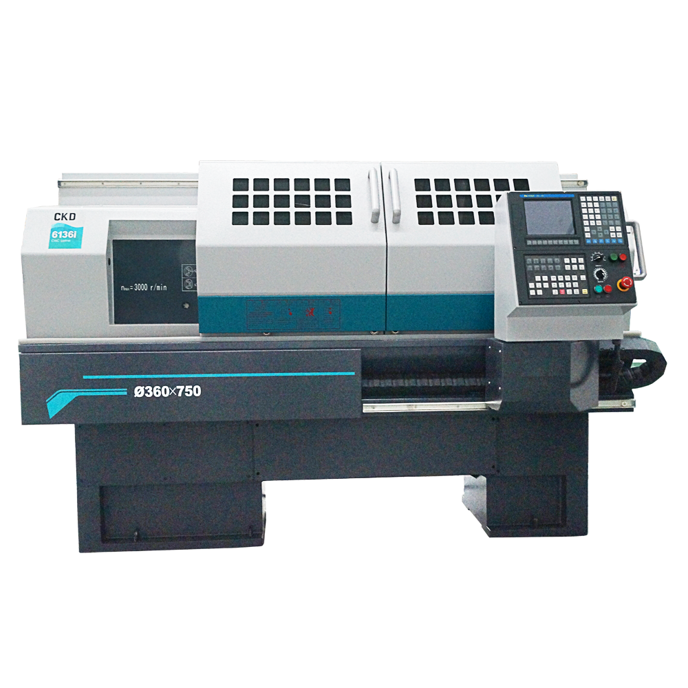 CKA6150 Mesin Bubut CNC MINI, Mesin Bubut Serbaguna untuk Dijual dengan Rekaman Segel Yang Baik