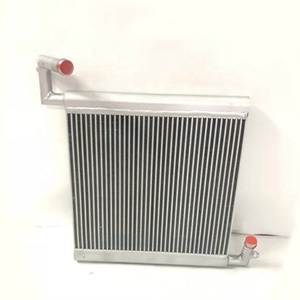 Refroidisseur d'huile hydraulique SH60 de haute qualité pour excavatrice, radiateur de réservoir d'eau 565x530mm avec garantie de 3 ans, origine Chine - Product Image 3