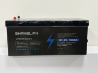 Batería de Litio LiFePO4 de 51.2V 100Ah para Respaldo Doméstico, Almacenamiento de Energía de 5kWh con BMS para Sistema Solar Residencial, UPS y Soporte de Emergencia