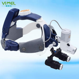 Microscopio Dental con Aumento de 4X/5X/6X, Espejo LED Quirúrgico para Conductos Radiculares Orales, Suturas Cosméticas, Soporte para Cabeza Dental - Product Image 2