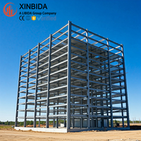 Bâtiment modulaire préfabriqué en acier de haute qualité et durable pour appartements, bureaux commerciaux et écoles