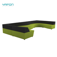 Ensemble de canapés sectionnels en cuir pour bureau à domicile de direction moderne Design unique pour le salon ou la réception Vente en gros à bas prix