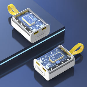 Power Bank Portatile 10000mAh/20000mAh Ricarica Rapida Caricabatterie Integrato per Telefono Cellulare Trasparente con Funzione Impermeabile - Product Image 5