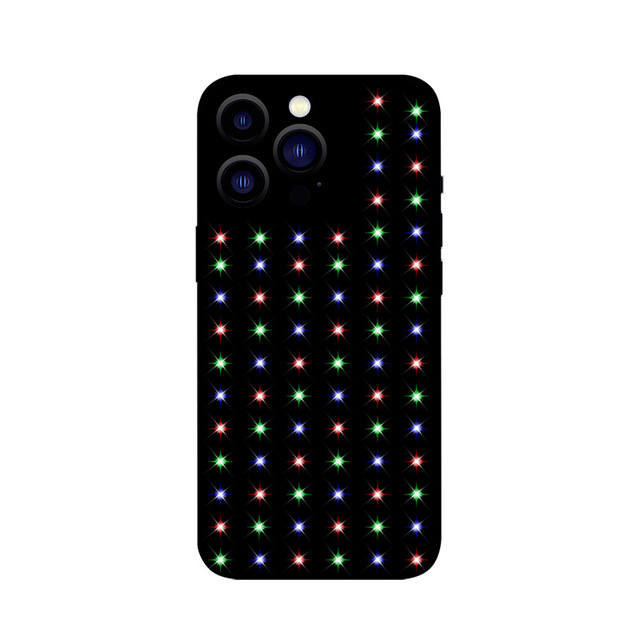Custom LED Light-Up Cool Glowing Glass Case for iPhone 12 13 14 Pro Max Mobile Phone Cases