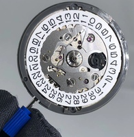 Montre personnalisée multifonctionnelle en acier inoxydable avec mouvement à quartz et mécanique, étanche, 30 mm, affichage de la date, variantes