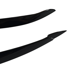 YTOP BMW X5 E70 Garniture de phare en ABS noir brillant 08-13 à coller - Product Image 3