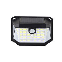 Lampe solaire murale extérieure avec panneau solaire intégré, détecteur de mouvement PIR, étanche IP65, lumière LED pour allée, villa, garage, véranda